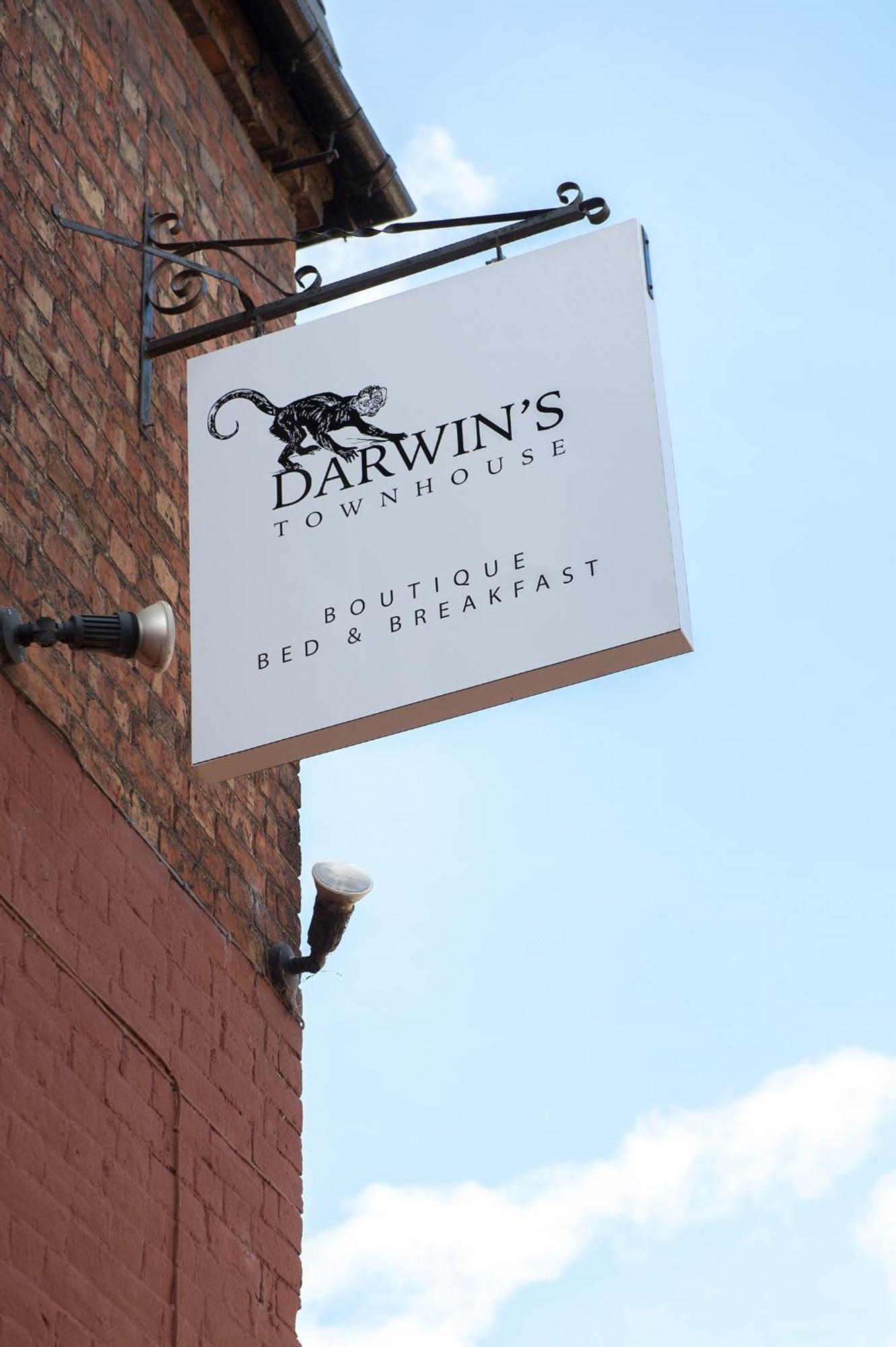 达尔文联排别墅旅馆 什鲁斯伯里 外观 照片 Darwin's Townhouse