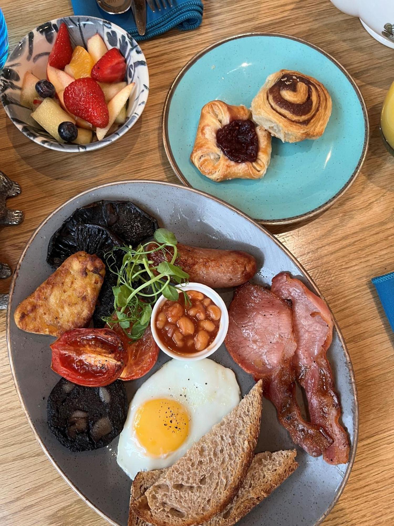 达尔文联排别墅旅馆 什鲁斯伯里 外观 照片 English breakfast